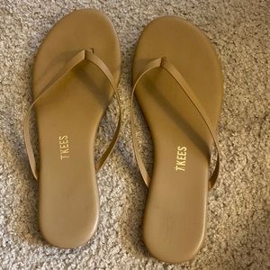 Tkees sandals nude size 6